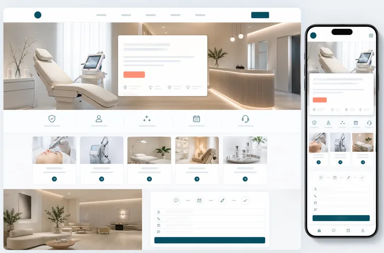클리닉 홈페이지 샘플