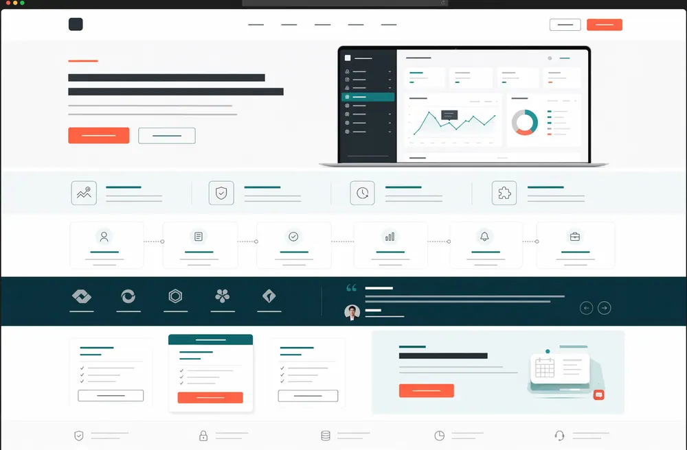 스타트업 홈페이지 샘플